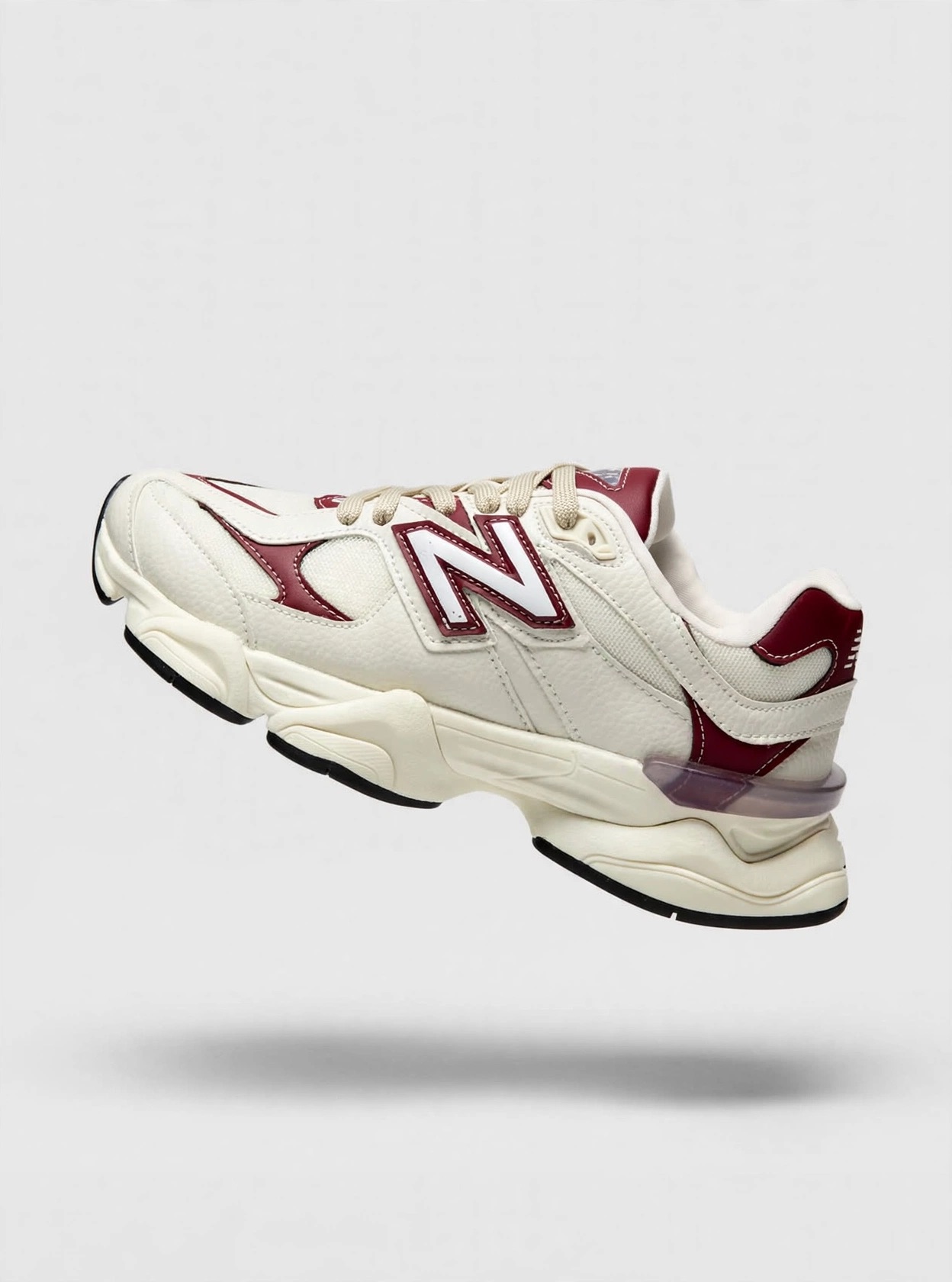 New Balance 9060 Branco/Bordô