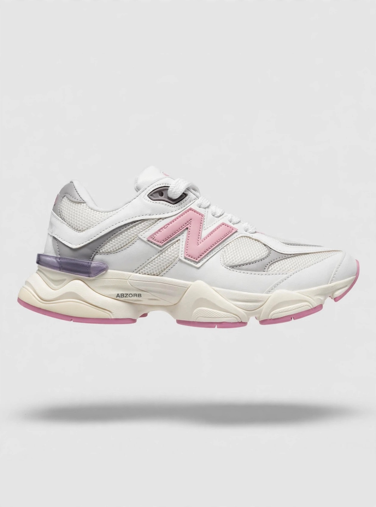 New Balance 9060 Branco/Rosa