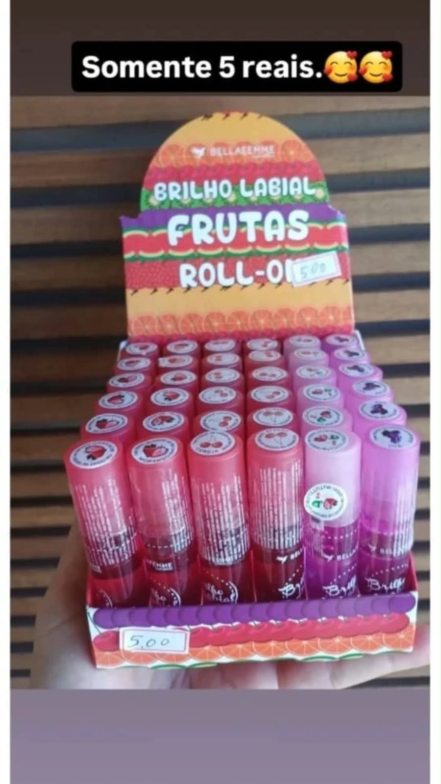 Brilho Labial - Frutas