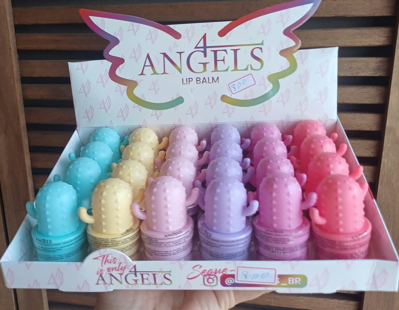 Balm labial Cacto - 4angels