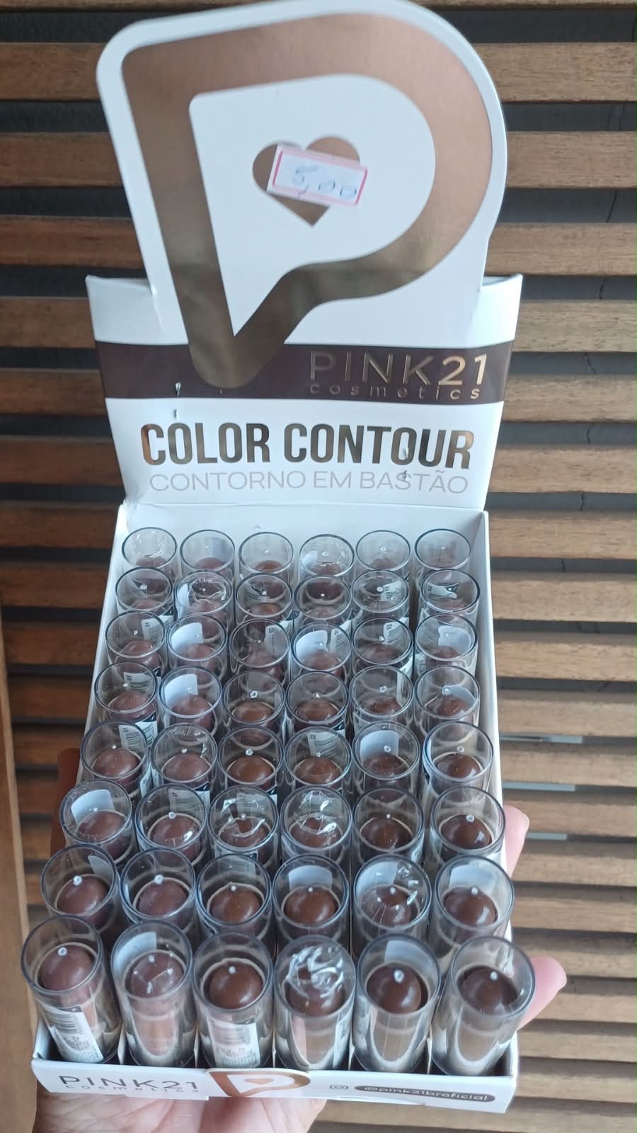 Contorno em Bastão - Pink 21