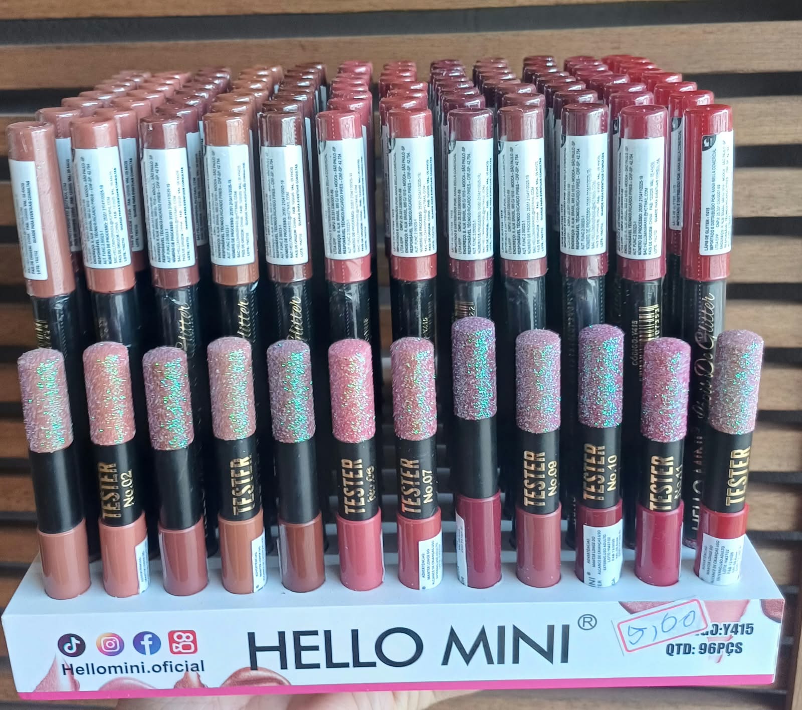 Lápis de olho com glitter - Hello Mini