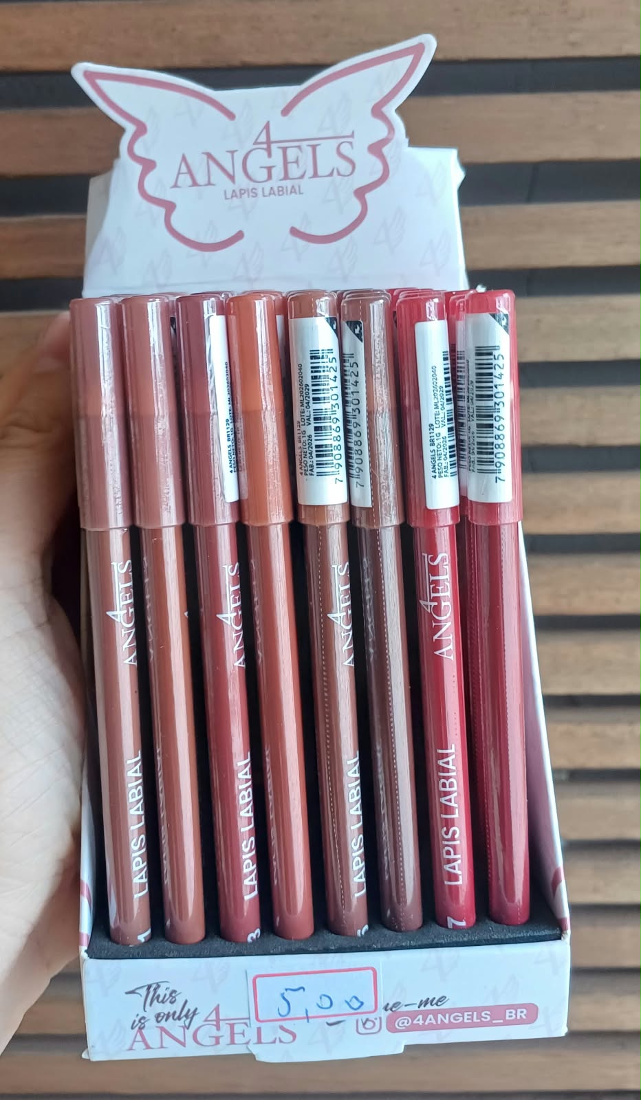 Lápis labial - 4angels