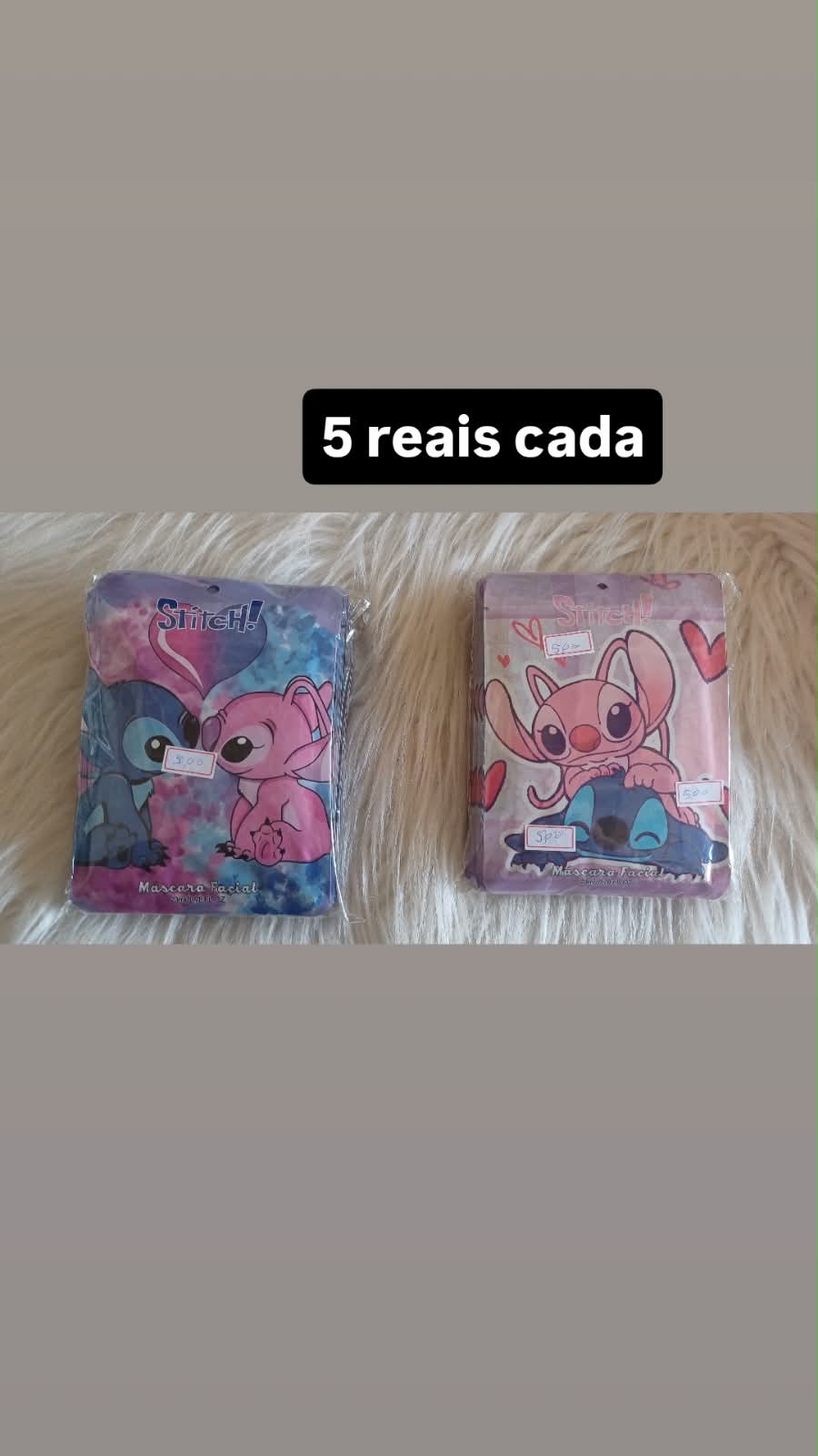 Máscara Facial Stich - unidade