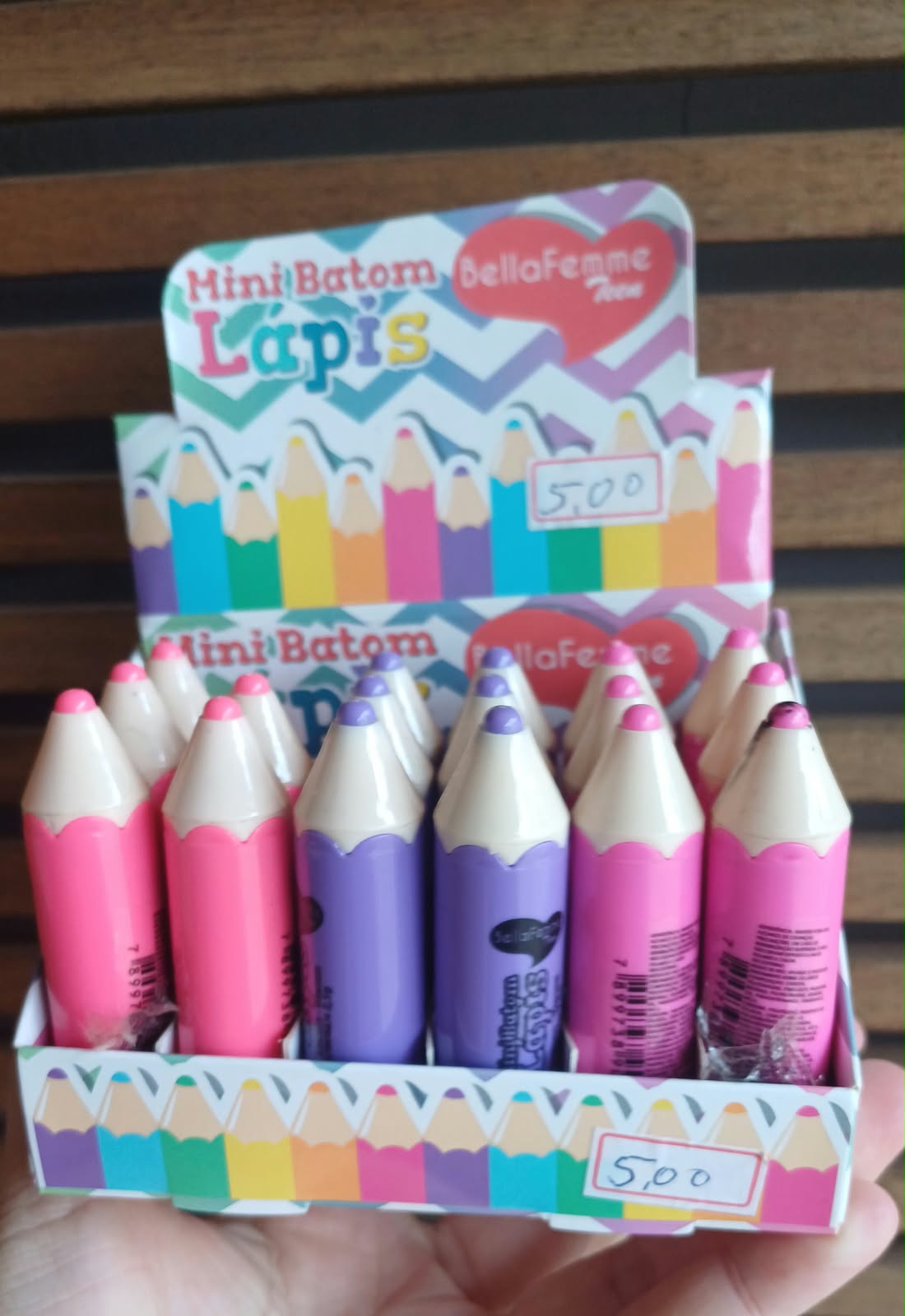 Batom infantil lápis