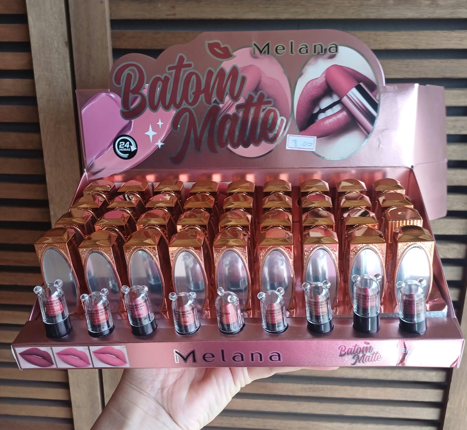 Batom com espelho - Melana