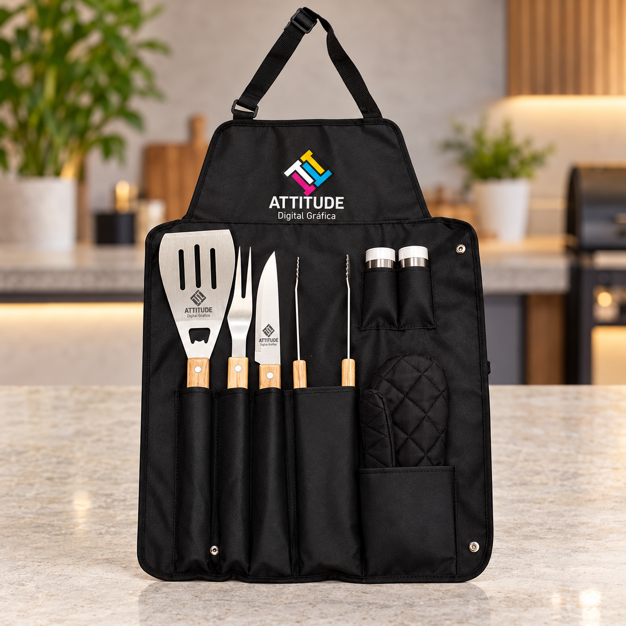 Kit Churrasco 8 Peças