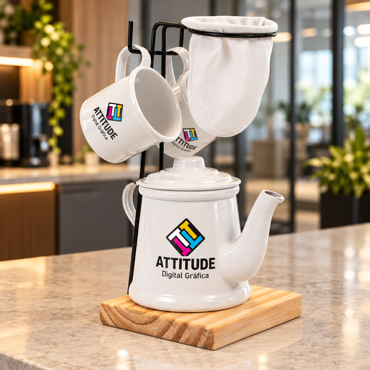 Kit Café 4 Peças