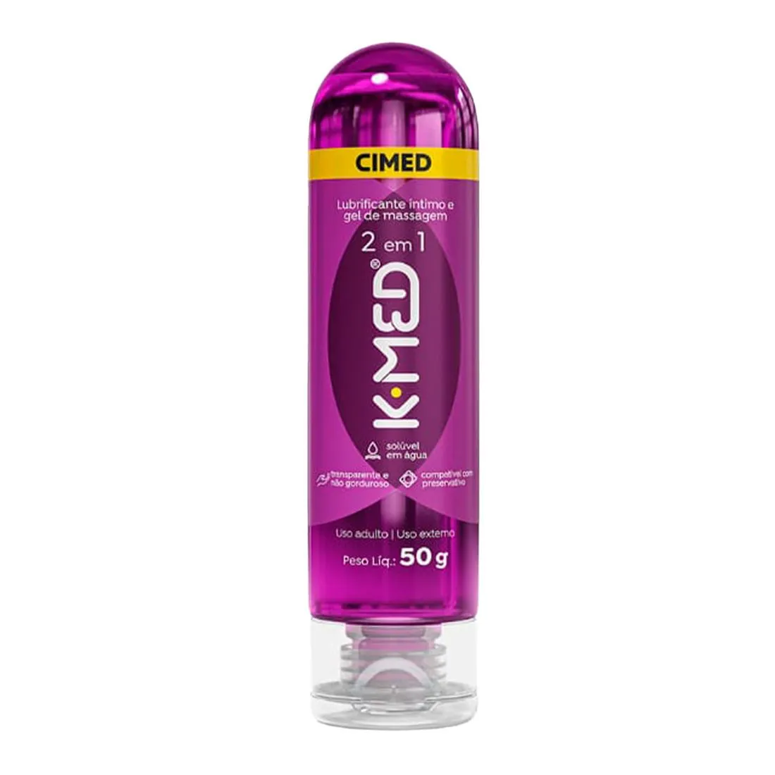 Lubrificante Íntimo K-Med 2 em 1 50g Cimed